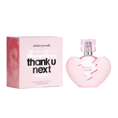 Ariana Grande Thank U Next Eau de Parfum - Floral Gourmand Musk Fragrance for Women - Women's Perfume with Notes of Coconut, Macaroon Sugar &amp; Wild Raspberry - 1 Fl Oz