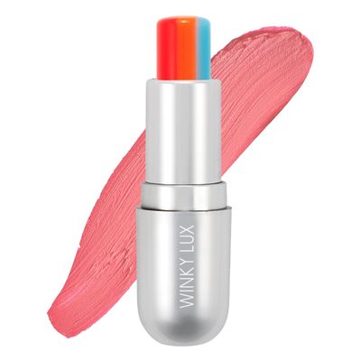 Winky Lux Rainbow pH Tinted Lip Balm, Hydrating Lip Balm, Cherry Pink Tint With Vitamin E and Jojoba Oil to Moisturizer Lips, Vegan &amp; Cruelty Free