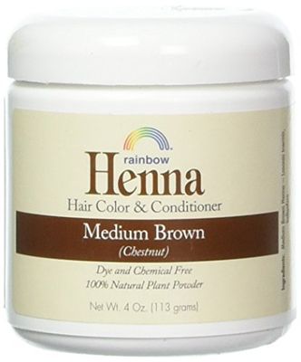 Rainbow Research Henna Hair Color and Conditioner, Persian Brown Chestnut, 4 Ounce (HEN40004)