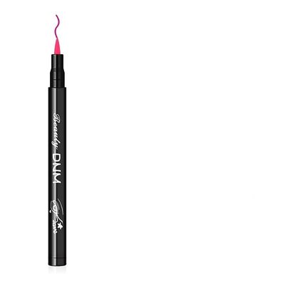 DNM Cat Eye Makeup Waterproof Neon Colorful Liquid Eyeliner Pen Make Up Comestics Long-lasting Black Eye Liner Pencil Makeup Tools (pink) 1