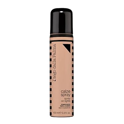Diego dalla Palma Spray On Tights Body Foundation - Fast Absorbing - Transfer Free Foundation For Legs And Body - Long-Lasting Texture - Suitable For All Skin Types - 201 Medium Complexion - 3.4 Oz