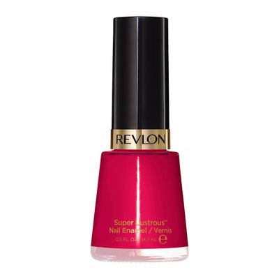 Revlon Nail Polish, Super Lustrous Nail Enamel Polish, Chip Resistant &amp; Longwear Formula, High Shine Finish, 270 Cherries In The Snow, 0.5 fl oz.