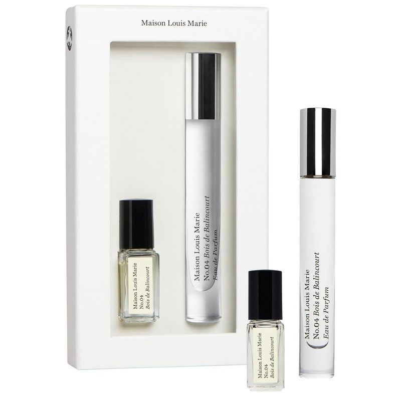 Maison Louis Marie - No.04 Bois De Balincourt 2-Piece Mini Travel Set | Luxury Clean Beauty + Non-Toxic Fragrance