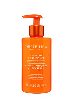 Obliphica Seaberry Conditioner for Fine &amp; Medium Hair - Frizz Free, Nourished, and Damaged Repaired Hair - Hair Mask &amp; Treatment for Dry Hair and Growth - 10 Ounce