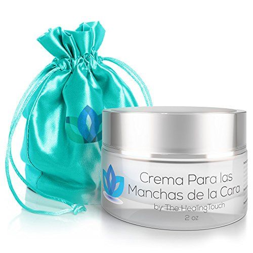 Healing Touch Crema: Elimina Manchas Obscuras, Acne, Sol, Edad y Arrugas - Humectante Facial Antiarrugas (2 oz)
