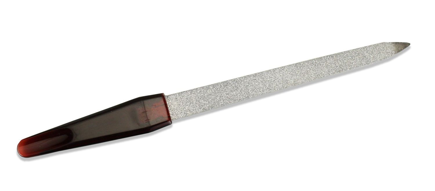 Denco Large Sapphire File, Silver, (2664N)