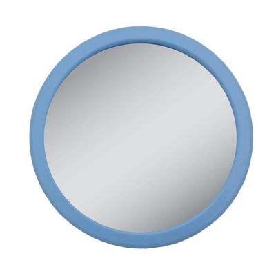 Zadro 3.75&quot; Dia. Compact Mirror 12X Travel magnifying Mirror 18 Strong Suction Cup Wall Mounted Makeup Mirror for Shower