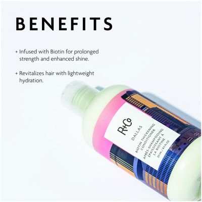 R+Co Dallas Biotin Thickening Conditioner 251 ml / 8.5 oz