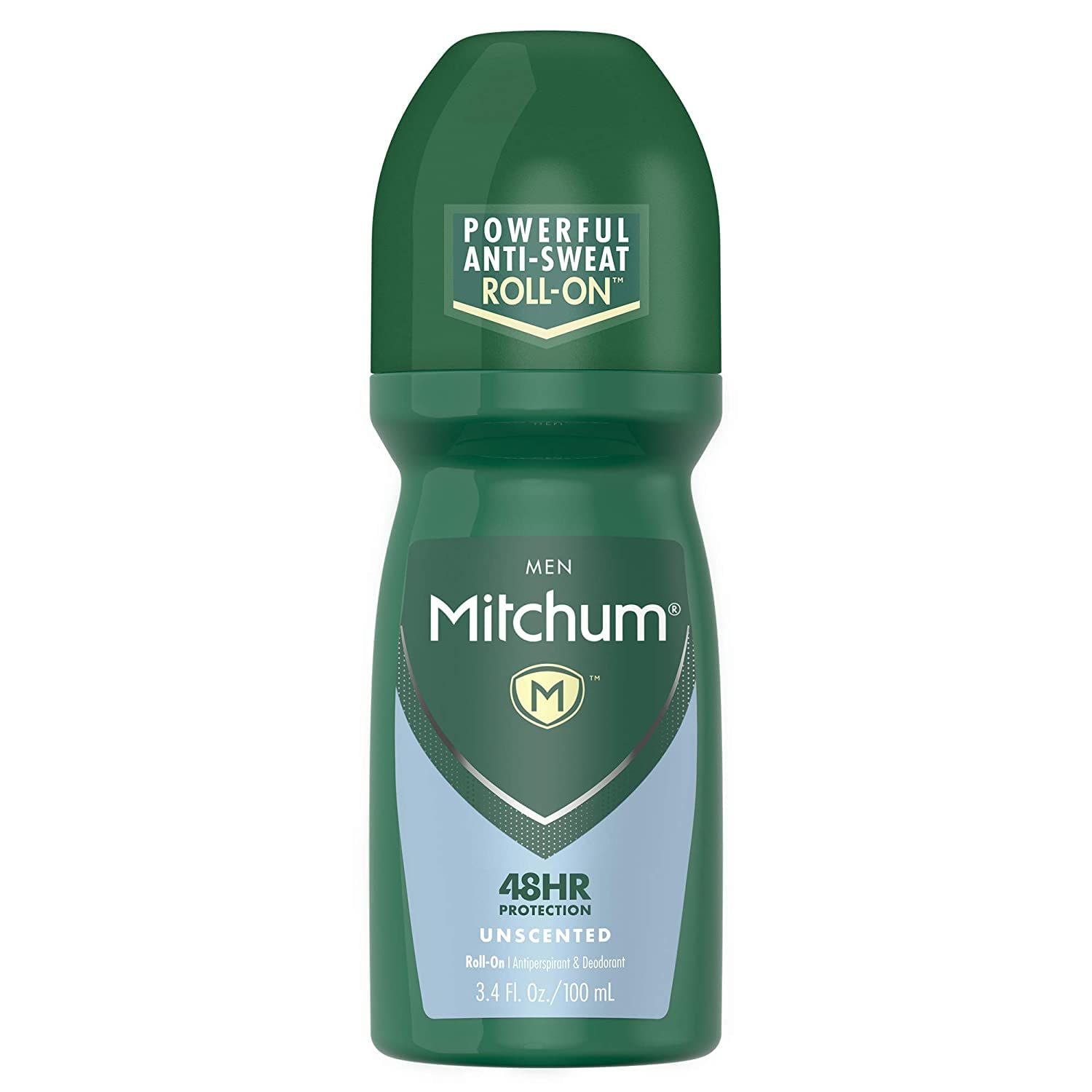 Mitchum Invisible Anti-Perspirant &amp; Deodorant Roll-On, Unscented 3.4 oz (Pack of 5)