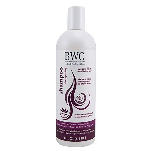 Beauty Without Cruelty Shampoo Volume Plus for Fine Hair Coconut,16 Fl Oz