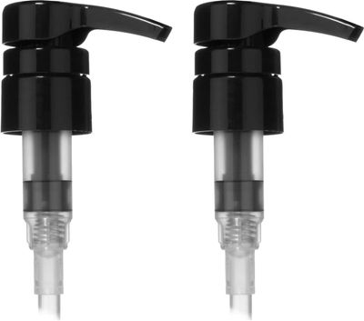 Bar5F Pump for 33.8-Oz Shampoo and Conditioner Liter Bottles (1&quot; inch Bottle Neck 28/410) 2-Pack