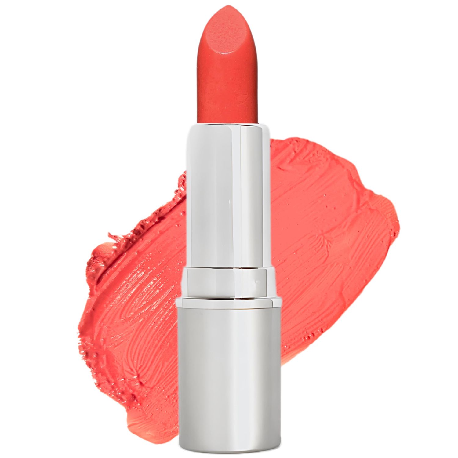 Honeybee Gardens Truly Natural Long Lasting Lipstick, South Beach, Bright Coral with Red Undertones, Naturally Hydrating &amp; Nourishing, Vegan, Gluten-Free &amp; Cruelty-Free, 0.13 oz / 3.8 g