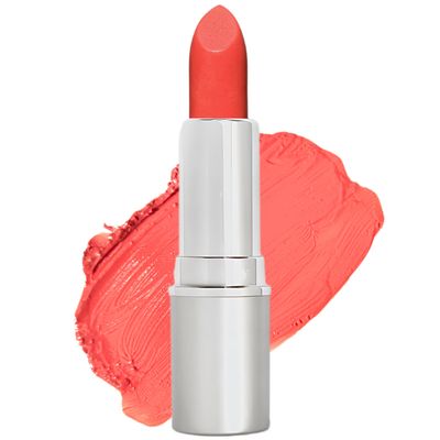 Honeybee Gardens Truly Natural Long Lasting Lipstick, South Beach, Bright Coral with Red Undertones, Naturally Hydrating &amp; Nourishing, Vegan, Gluten-Free &amp; Cruelty-Free, 0.13 oz / 3.8 g