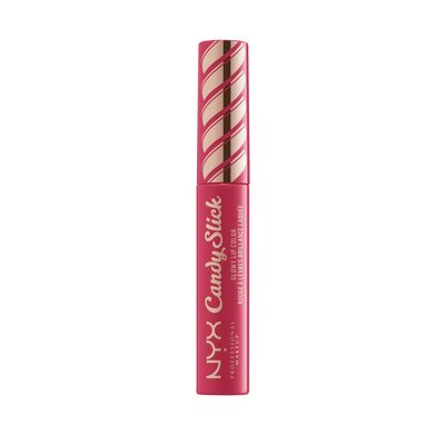 NYX PROFESSIONAL MAKEUP Candy Slick Glowy Lip Color Gloss - Watermelon Taffy (Coral Pink)