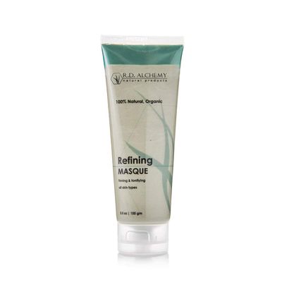 RD Alchemy - 100% Natural &amp; Organic Refining Firming Mask - Purifying, Oil Absorbing Clay Mask for Clear, Refined Skin and Pores. Visibly Firms and Uplifts Face while Reducing Redness