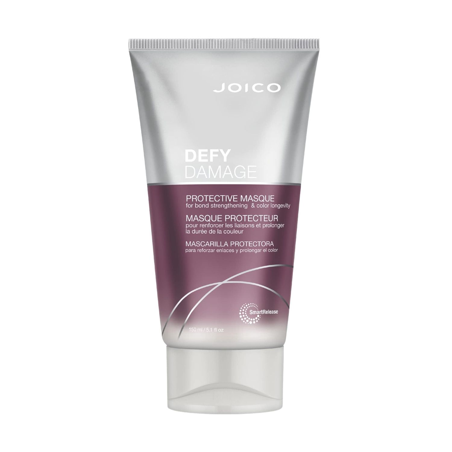 Joico Defy Damage Protective Masque | For Color-Treated Hair | Strengthen Bonds &amp; Preserve Hair Color | With Moringa Seed Oil &amp; Arginine | 5.1 Fl Oz
