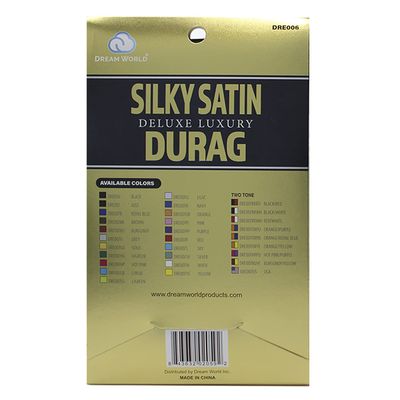 Dream Deluxe Du-Rag Smooth &amp; Thick Black