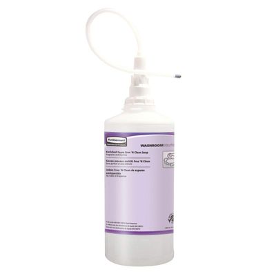 Rubbermaid Commercial Products OneShot Dye &amp; Fragrance Free Foam Hand Soap Refill, 1600mL, Green Seal Certified, Compatible with RCP&#39;s Touchless OneShot Foam Dispensers, for Restrooms