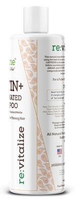 Biotin Shampoo For Hair Growth Natural Caffeine Hair Loss Treatment Shampoo For Thinning Hair Thickening DHT Blocker For Men Women Sulfate Free Safe On Color Treated Hair Coconut + Argan Oil