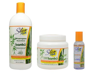 Silicon Mix Bambu Shampoo &amp; Treatment 36oz &amp; Polisher 4oz &quot;Set&quot;
