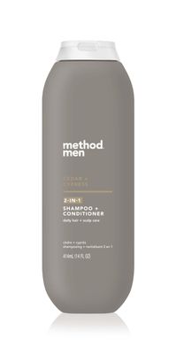 Method Men 2-in-1 Shampoo + Conditioner; Cedar + Cypress; Pack Of 6; Cedar &amp; Cypress; 6 Count