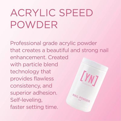 Young Nails Acrylic Speed Powder, Pink, 660 Gram