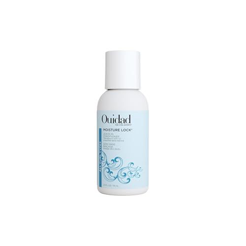 Ouidad Moisture Lock Leave In Conditioner for Curly Hair - 2.5 fl oz, Hydrating Curl Conditioner &amp; Hair Detangler 2-in-1 Moisturizing Conditioner &amp; Primer for Soft, Hydrated Hair, All Curl Types