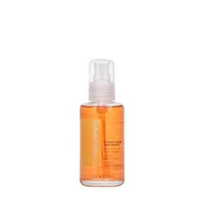 Fanola Nourishing Restructuring Fluid Crystals Hair Serum Detangles, Adds Shine, And Prevents Split Ends For Curly, Frizzy And Permed Hair 3.38oz