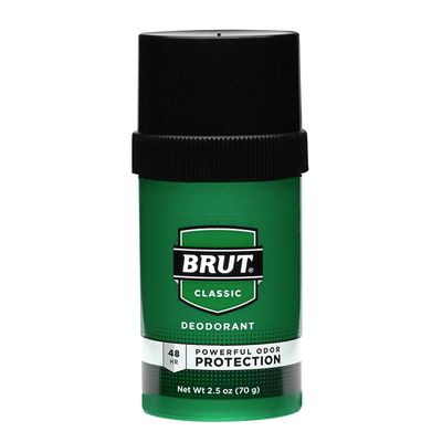 Brut Stick Rnd Deod Solid Size 2.5oz Brut 24-Hour Original Fragrance Round Stick Deodorant