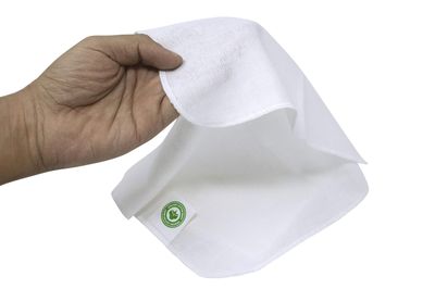 Organic Cotton Facial Cleansing Cloths- Set of 10 Reusable &amp; Washable Muslin Makeup Remover Muslin Face Cloth - Cotton Facial Exfoliator - Muslin Cloth Makeup Remover Wipes - Extremely Soft
