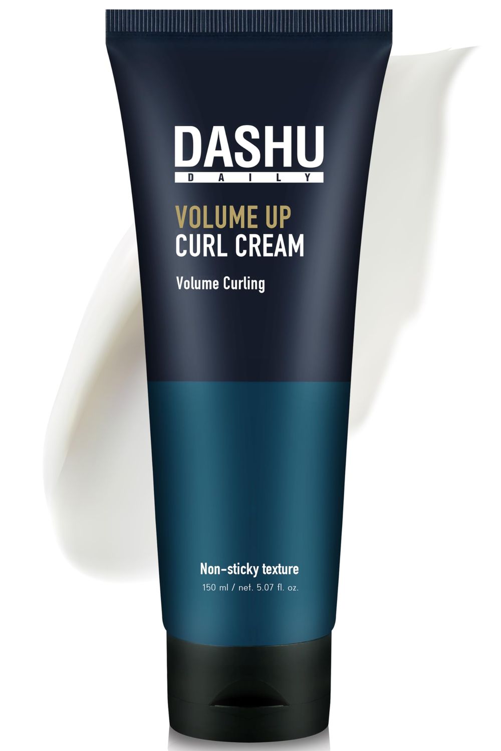 DASHU Daily Volume Up Curl Cream 5.07fl oz - Hair Styling Cream, Curl Defining Cream, Volumizing, Add Texture, Anti Frizz Styling Cream