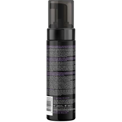 b.tan Violet Base Self Tanner Mousse | Love At First Tan - Best, 1 Hour Express Sunless Tanning Foam, Cancels Orange Tones, Dark Bronzing Glow, No Fake Tan Smell, Face & Body, 6.7 Fl Oz