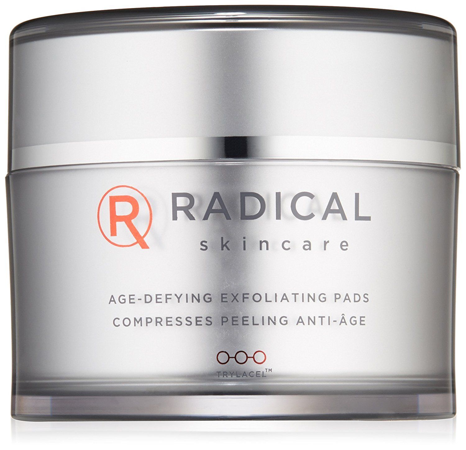 Radical Skincare Age Defying Exfoliating Pads Removes Dead Skin, Evens and Brightens Skin Tone for Radiant Glow | For All Skin Types Including Sensitive Skin | Paraben &amp; Cruelty Free (15 Pads)