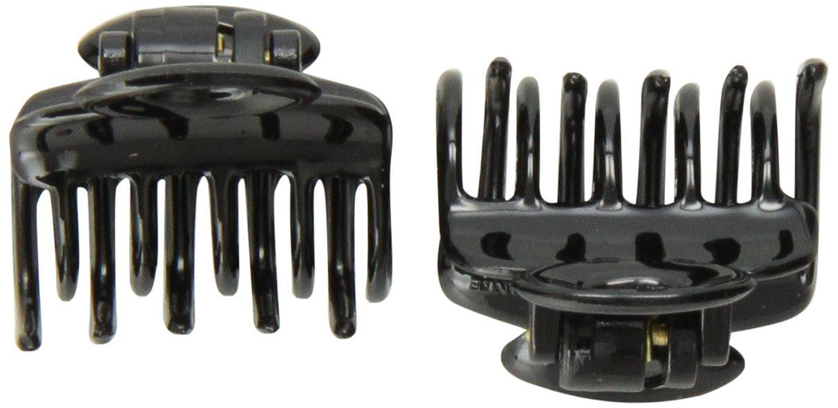 Caravan Mini Oval Cutie Top With Patent Covered Springs Black Pair