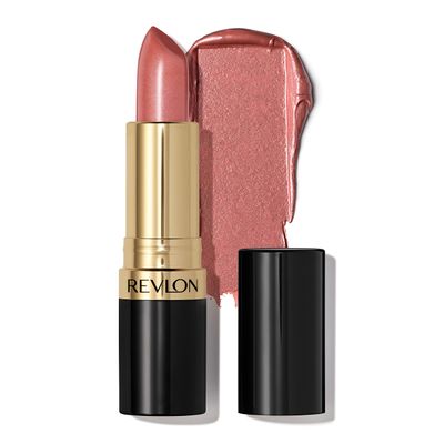 Revlon Super Lustrous Lipstick, Creamy Formula For Soft, Fuller-Looking Lips, Moisturized Feel, 619 Rose &amp; Shine, 0.15 oz