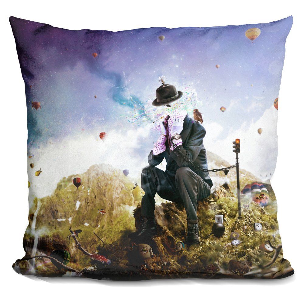 LiLiPi The Uninspired Decorative Accent Throw Pillow