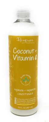 RENPURE Coconut &amp; Vitamin E Conditioner, 19 FZ