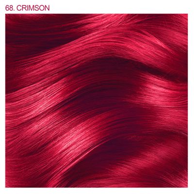 Adore Semi Permanent Hair Color - Vegan and Cruelty-Free Red Hair Dye - 4 Fl Oz - 068 Crimson (Pack of 2)
