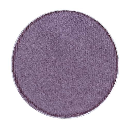 Honeybee Gardens Pressed Powder Eye Shadow Single Refill, Dragonfly, Rich Iridescent Purple, Long-Wearing, Creaseproof Mineral Color With Botanicals, 1.2g