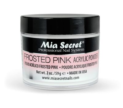 Mia Secret - Frosted Pink Acrylic Powder 2oz &amp; 1oz - Pick Yours - New Item! (2oz)