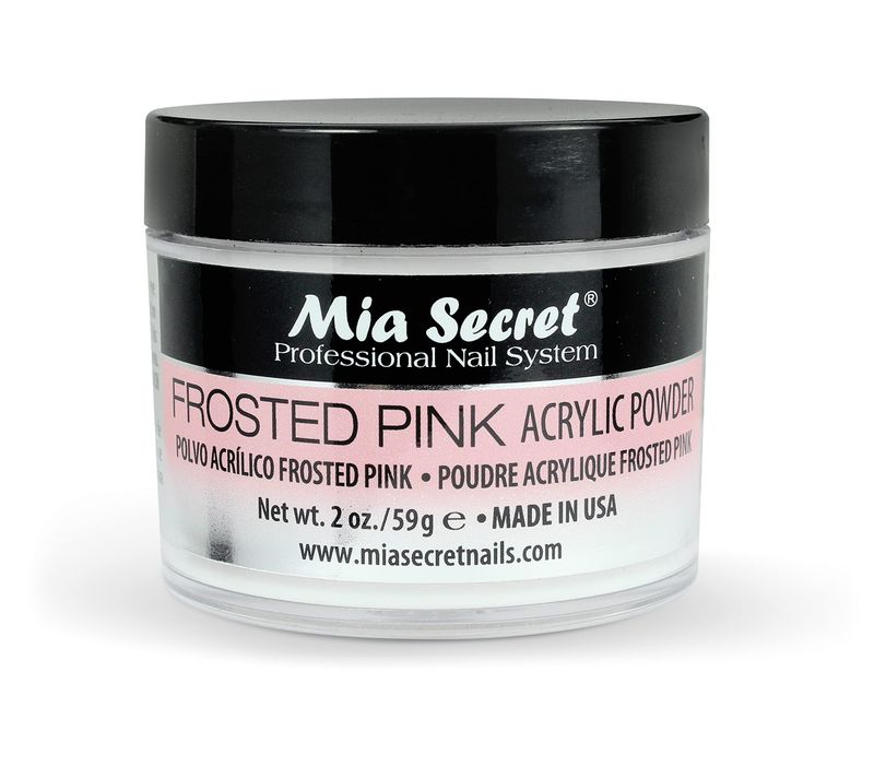 Mia Secret - Frosted Pink Acrylic Powder 2oz &amp; 1oz - Pick Yours - New Item! (2oz)