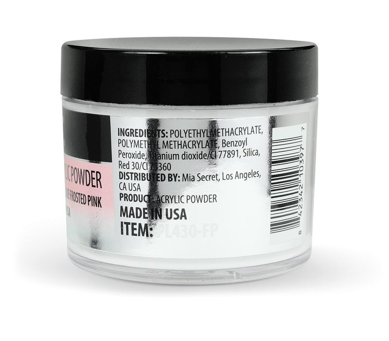 Mia Secret - Frosted Pink Acrylic Powder 2oz &amp; 1oz - Pick Yours - New Item! (2oz)