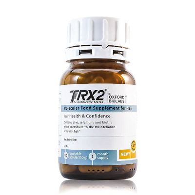 TRX2 Hair Growth Supplement - Stop Hair Loss for Men and Women - Healthy Hair - Clinically Proven Results of Thicker, Fuller Hair - Biotin &amp; Selenium &amp; Zink - Vegetarian - 1 Month Supply