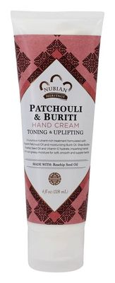 Nubian Heritage Patchouli &amp; Buriti Hand Cream, 4 Ounce