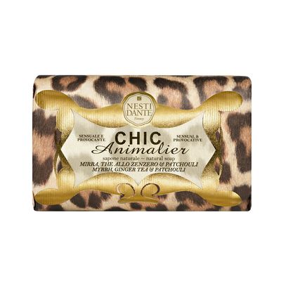 Nesti Dante Chic Animalier Natural Soap - Myrrh, Ginger Tea &amp; Patchouli 250g/8.8oz