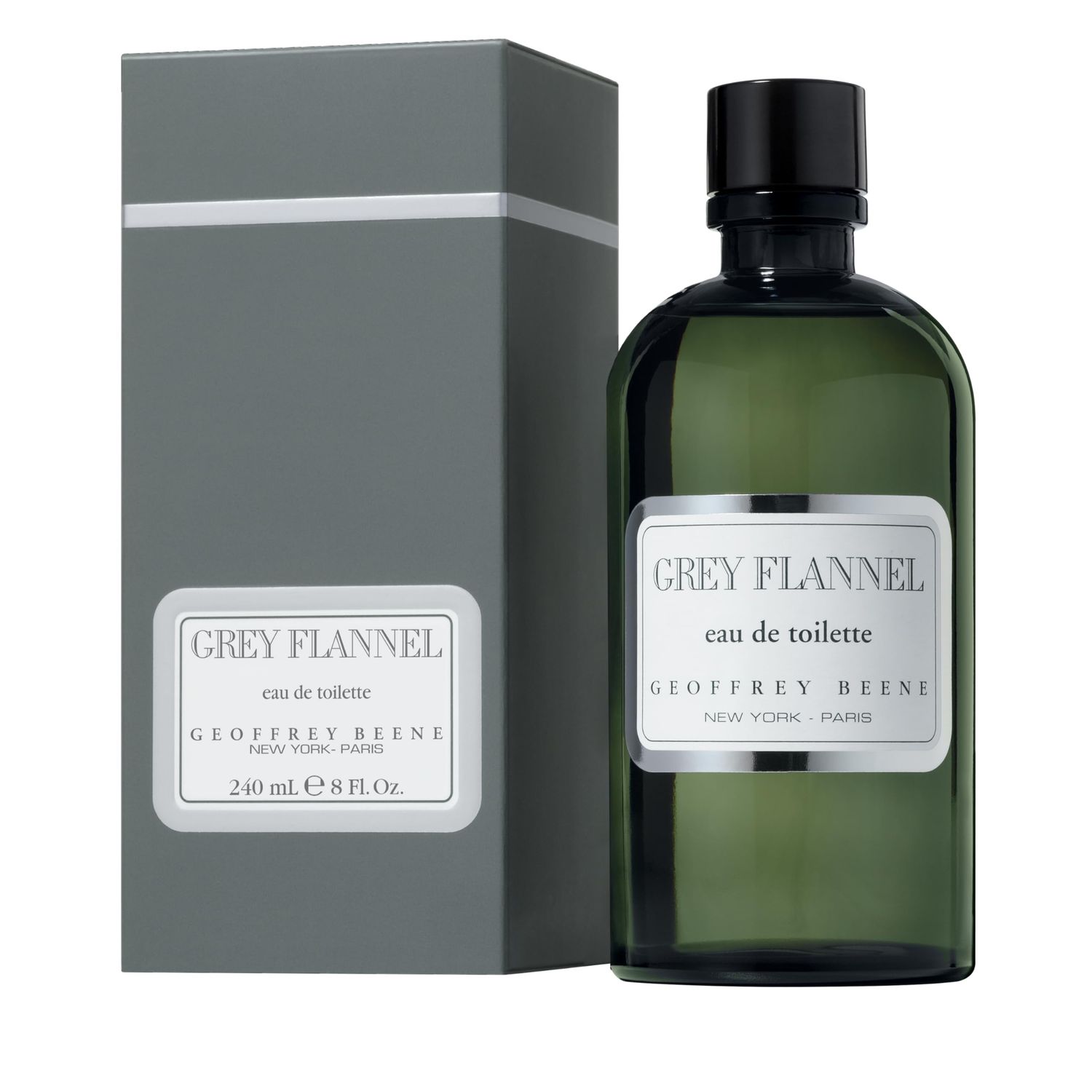 Geoffrey Beene Men&#39;s Cologne, Grey Flannel, Eau De Toilette EDT Splash, 8 Fl Oz.