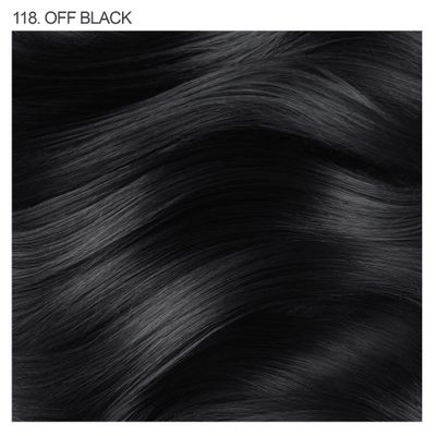Adore Semi Permanent Hair Color - Vegan and Cruelty-Free Black Hair Dye - 4 Fl Oz - 118 Off Black (Pack of 2)