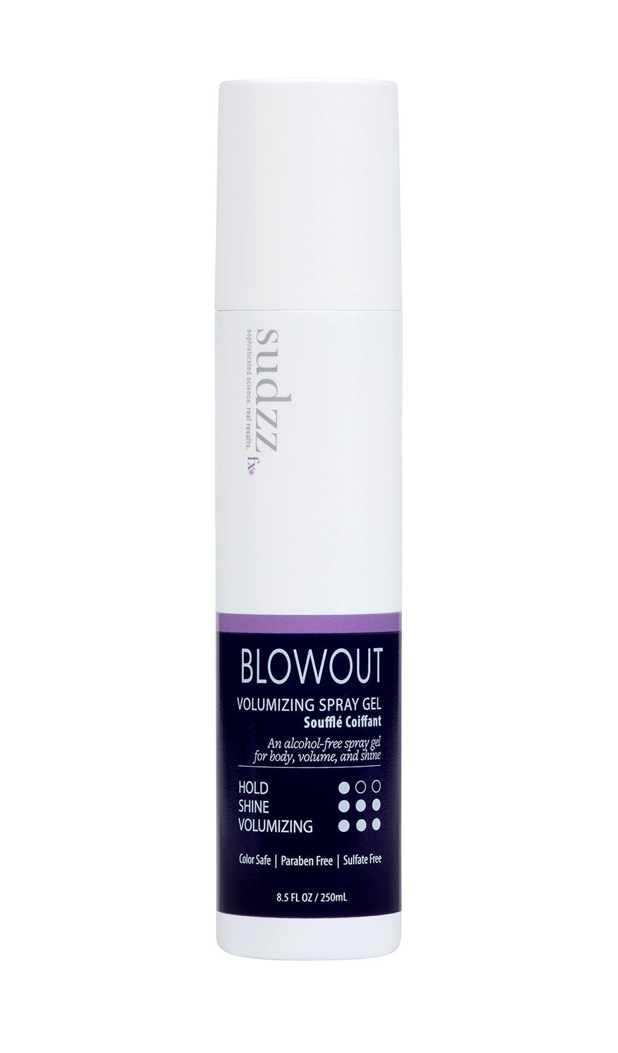 SUDZZFX Fine Hair Care Spray for Men &amp; Women - Blowout Volumizing, Thickening Spray Gel for All Hair Types - 8 fl. oz