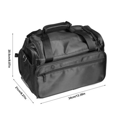 Hairdressing Bag &amp; Barber Handbag, Portable Salon Hair Tools Bag with Scissors Comb Holder, Hair Stylist Bag for Equipment, Travel Luggage Pouch