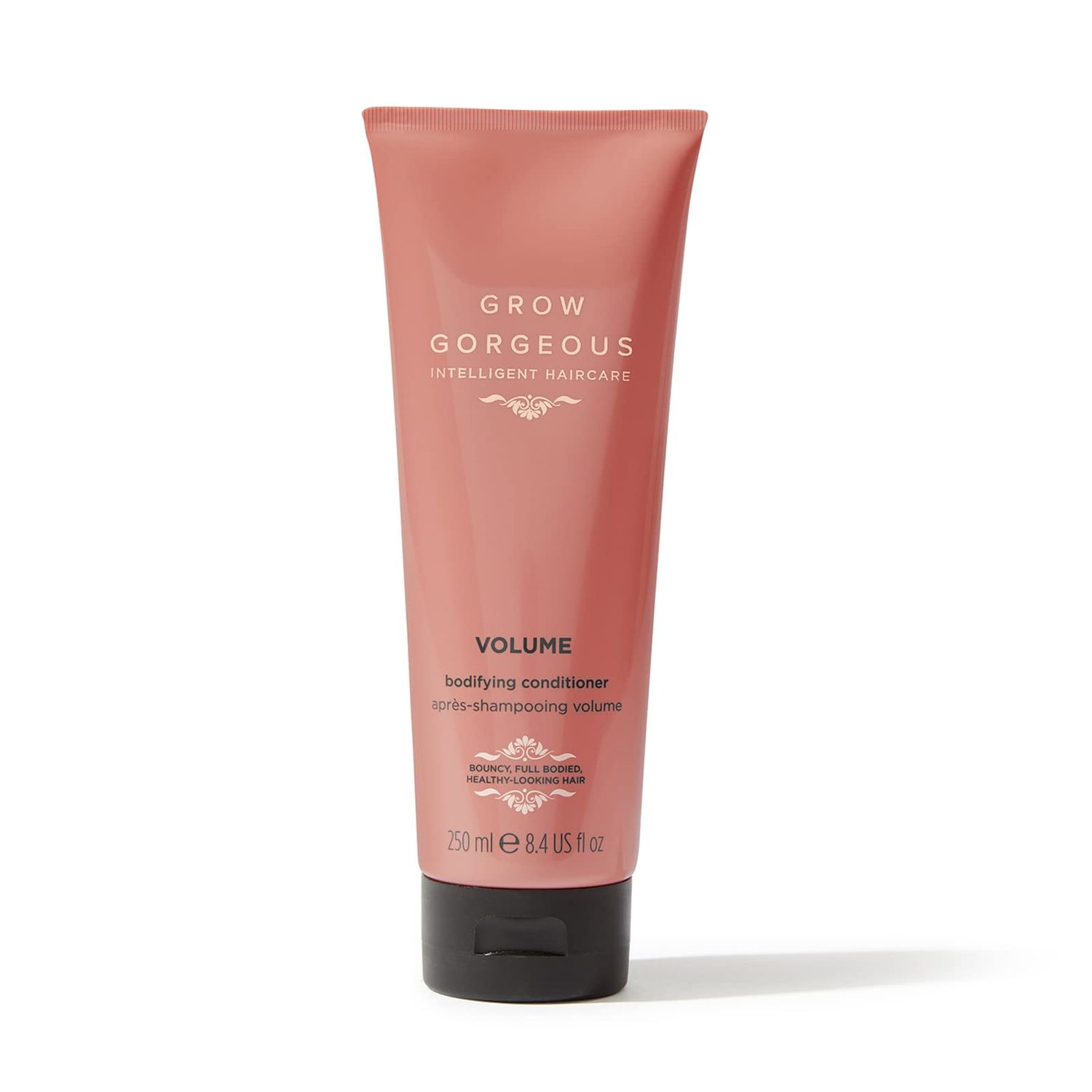 Grow Gorgeous Volume Conditioner 250ml - With Caffeine, Amino Acids and Peptides - For Flat Hair - Vegan